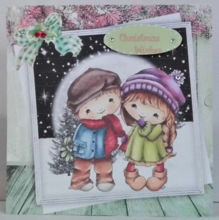 8x8 Mini Kit , Beautiful Winters Kiss  by Hazel Underwood