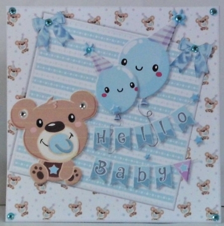 Hello baby Boy by Hazel Underwood