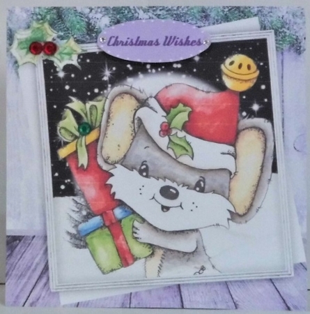8x8 Mini Kit, Christmas Mistie by Hazel Underwood