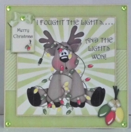 I Fought the Lights Quick Card by Hazel Underwood