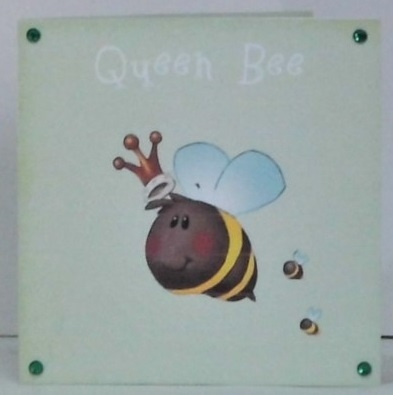 Mini Bee Card Fronts 1 (5x5) by Hazel Underwood