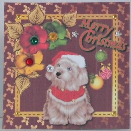 Christmas Puppy by Hazel Underwood