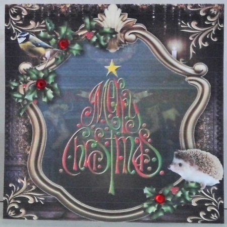 Christmas Tree Sentiments 14 by Hazel Underwood