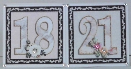 Floral Age Toppers 1 by Hazel Underwood