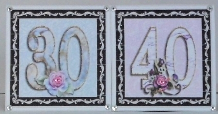 Floral Age Toppers 1 by Hazel Underwood