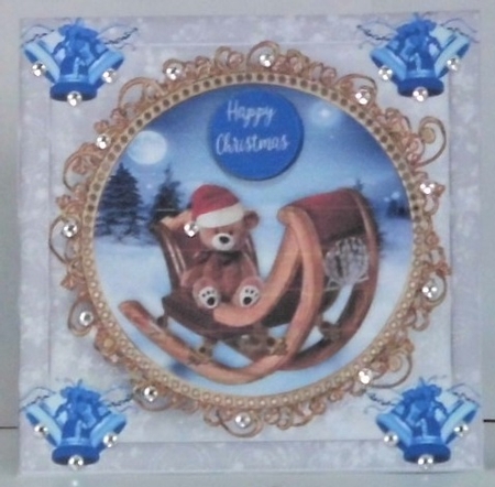 Teddy Christmas 2 by Hazel Underwood