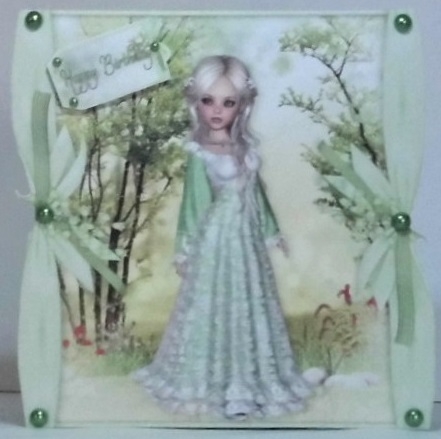 Sweet Little Lady of Elegance Mini Kit  by Hazel Underwood