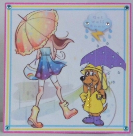 Under The Weather - Decoupage by Hazel Underwood