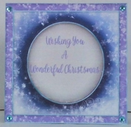 Teddy Christmas Inserts for matching cards 1 and 2 by Hazel Underwood