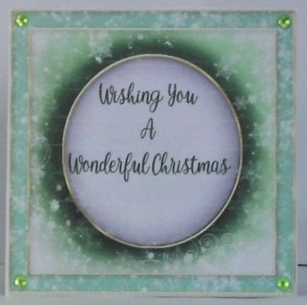 Teddy Christmas Inserts for matching cards 3 and 4 by Hazel Underwood