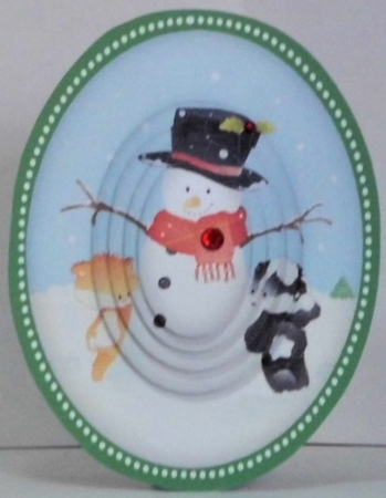 Snowman and Friends Pyramid 2 by Hazel Underwood