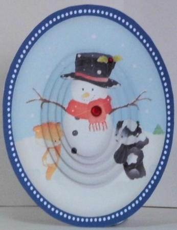 Snowman and Friends Pyramid 4 by Hazel Underwood