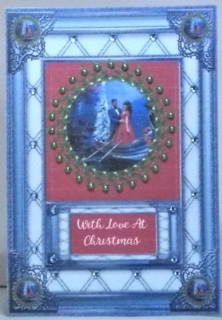 Sending love at Christmas time by Hazel Underwood