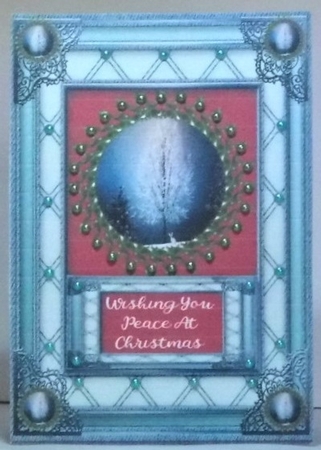 Wishing you Peace at Christmas by Hazel Underwood