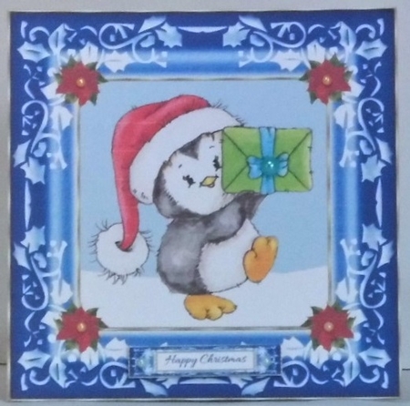 Cute Penguin Topper 3 by Hazel Underwood