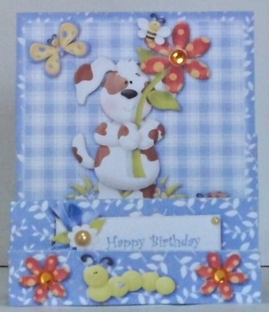 A Flower for You 3D Decouapge Stepper Card Kit by Hazel Underwood