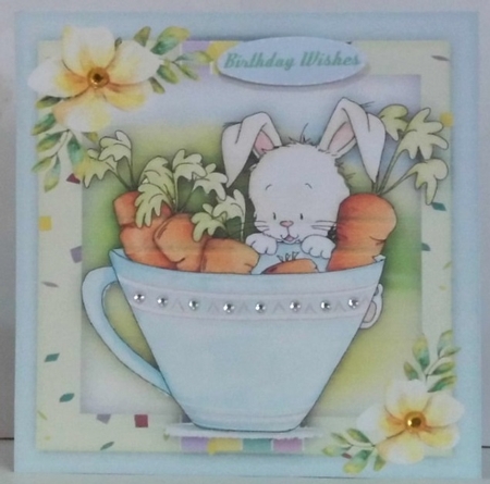 8x8 Mini Kit , A Cup Full Of Happiness by Hazel Underwood