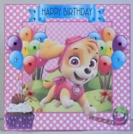 Girls Happy Birthday 5 by Hazel Underwood