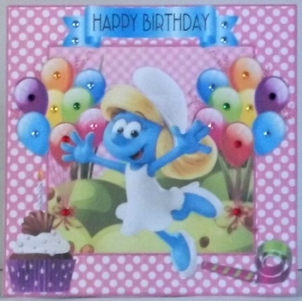 Girls Happy Birthday 8 by Hazel Underwood