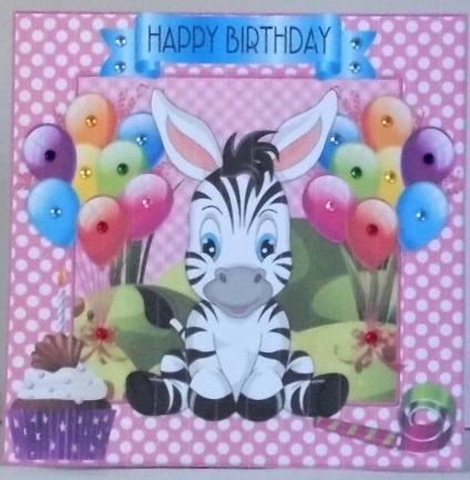 Girls Happy Birthday 9 by Hazel Underwood