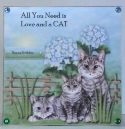 All You Need Is Love And A CAT by Hazel Underwood