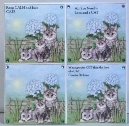  Cute cat toppers by Hazel Underwood