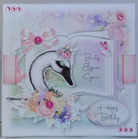 Swan Lake Open Book 4 by Hazel Underwood