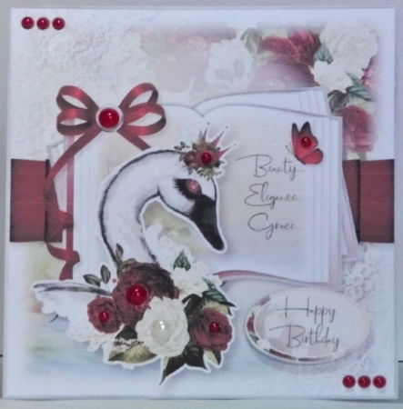 Swan Lake Open Book Bumper Kit by Hazel Underwood