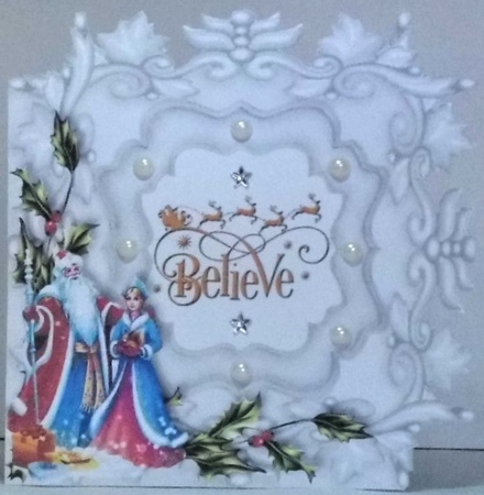 White Christmas - Believe by Hazel Underwood