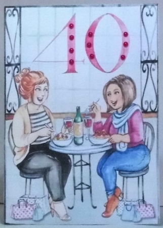 40th birthday treat by Hazel Underwood