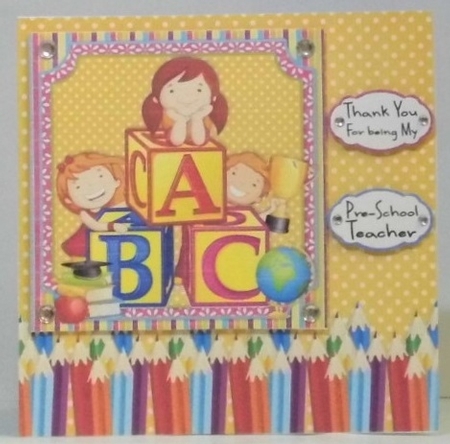 Teachers Pet - 5 6x6 Card Kit by Hazel Underwood