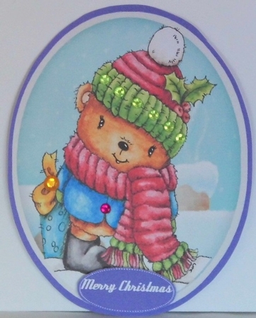 Wooly Teddy by Hazel Underwood