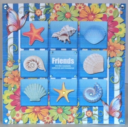 Friends are like sea shells by Hazel Underwood