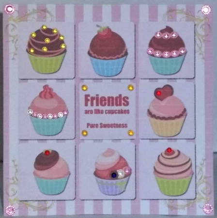 Friends are like cupcakes by Hazel Underwood