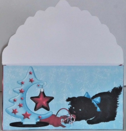 lantern and puppy gift card money wallet by Hazel Underwood