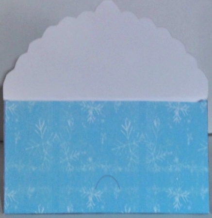lantern and bow gift card money wallet by Hazel Underwood
