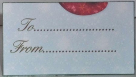Santa and gift sack gift card money wallet by Hazel Underwood