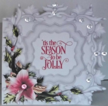 White Christmas - Jolly by Hazel Underwood