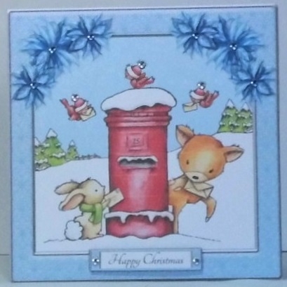 Cute Animals Holiday Toppers Bumper Kit 2 by Hazel Underwood