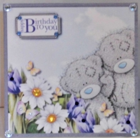Tatty teddies with flowers by Hazel Underwood
