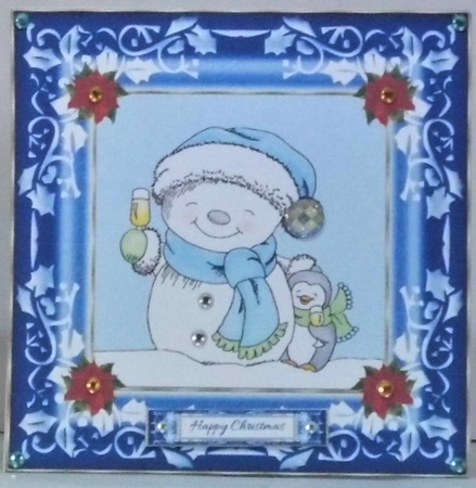 Cute Animals Holiday Toppers Bumper Kit 3 by Hazel Underwood
