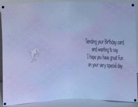Birthday Kiss insert by Hazel Underwood