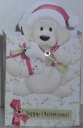 Christmas Puppy Gift Bags by Hazel Underwood