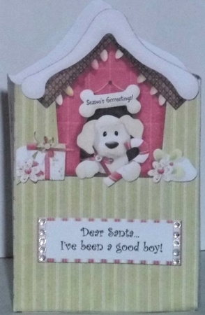 Christmas Puppy Gift Bags by Hazel Underwood