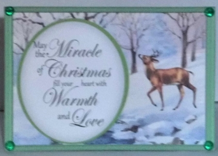 2, Lovely A5  Christmas Toppers  by Hazel Underwood