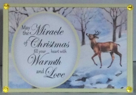 2, Lovely A5  Christmas Toppers  by Hazel Underwood