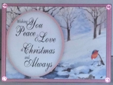 2, Lovely A5  Christmas Toppers  by Hazel Underwood