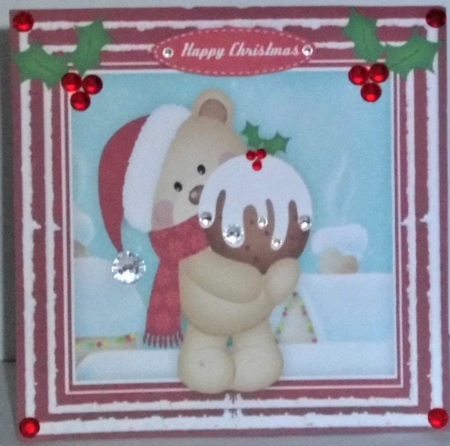 Bears Christmas Puddig by Hazel Underwood