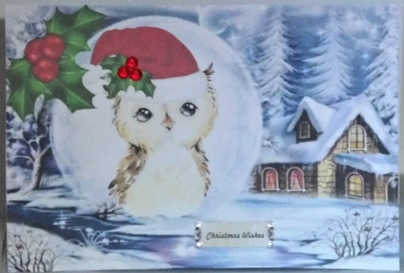8  Christmas card fronts (4 A4 & 4 A5) Cards BUMPER KIT (one) by Hazel Underwood