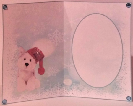 Sweet Little Christmas Husky Insert by Hazel Underwood